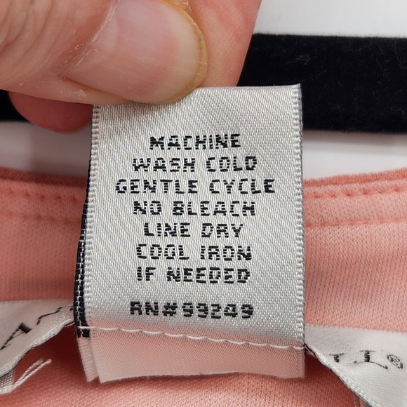 Anna Maxwell Salmon & Brown Swirl Scooped Plus Size Tank Top Women's 30W - Picture 4 of 7